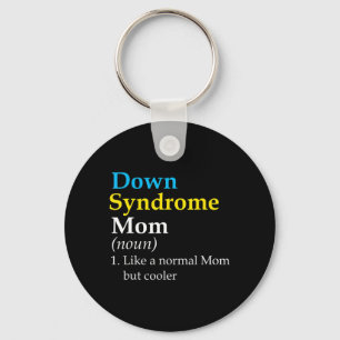 Porte-clés Syndrome de Down Maman Fun Définition World Awaren