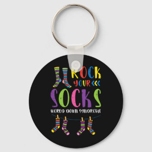 Porte-clés Syndrome de Down Rock Your Socks Sensibilisation H