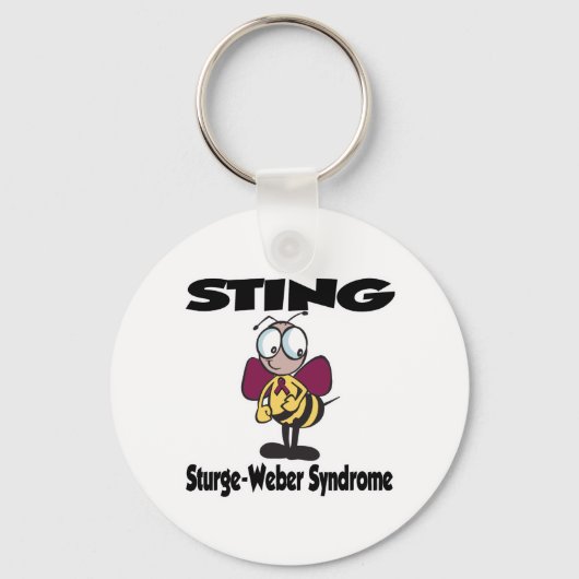 Porte-clés Syndrome de STING Sturge-Weber (Recto)