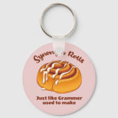 Porte-clés Synonym Rolls Comme Grammer Utilisé Pour Faire (Verso)