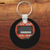 Porte-clés Synthétiseur analogique à enveloppe Waveforms (Recto)