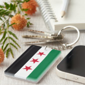 Porte-clés Syrie révolution pays nouveau symbole (Devant droit)