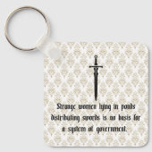 Porte-clés System of Government Keychain (Recto)