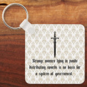 Porte-clés System of Government Keychain (Recto)