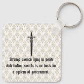 Porte-clés System of Government Keychain (Dos)