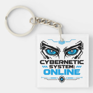 Porte-clés Système Cybernétique En Ligne Yeux De Robot Futuri
