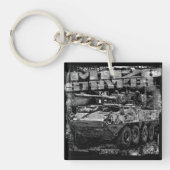 Porte-clés Système d'arme mobile M1128 Stryker (Devant)