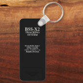 Porte-clés Système de sécurité de surveillance numérique faux (Verso)