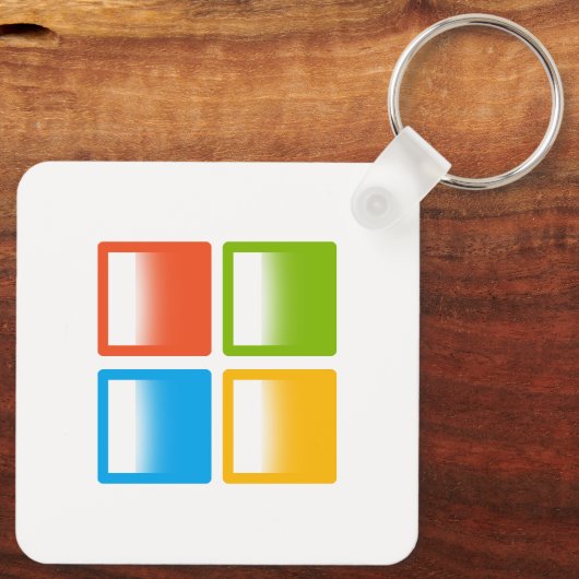 Porte-clés Système d'exploitation Windows Microsoft (Verso)