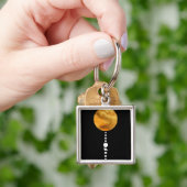 Porte-clés Système solaire minimal (main)