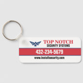 Porte-clés Systèmes de sécurité (Verso)