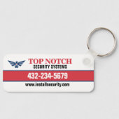 Porte-clés Systèmes de sécurité (Recto)