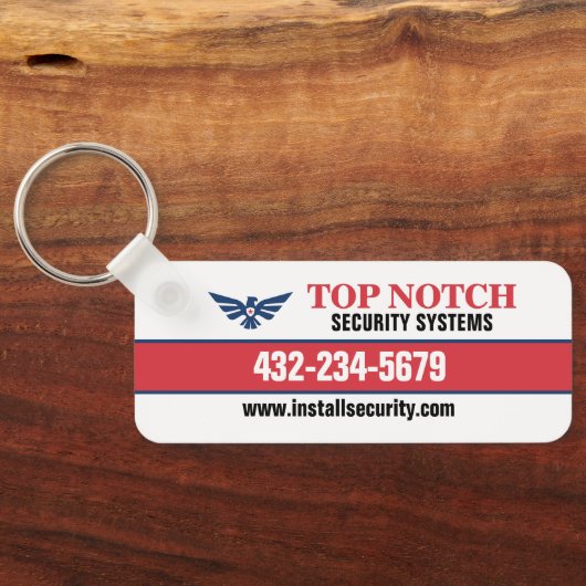 Porte-clés Systèmes de sécurité (Verso)