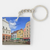 Porte-clés Szczecin, Pologne photo pittoresque (Dos)
