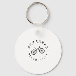 Porte-clés T de vélo de montagne Bentonville Arkansas