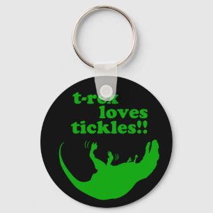 Porte-clés T-rex adore les tiques !