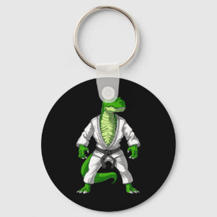Porte-clés T-rex Dinosaur Jiu-jitsu Judo Karate Taekwondo Mar