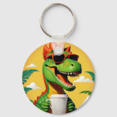 Porte-clés T-Rex dinosaure drôle (Verso)