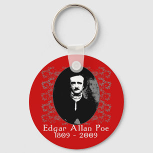 Porte-clés T-shirt 1809-2009 d'anniversaire d'Edgar Allan Poe