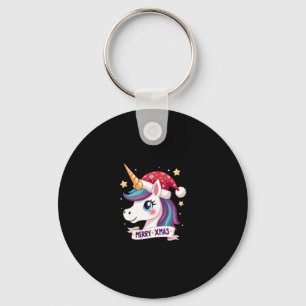 Porte-clés T-Shirt à manches longues Christmas Unicorn (1)