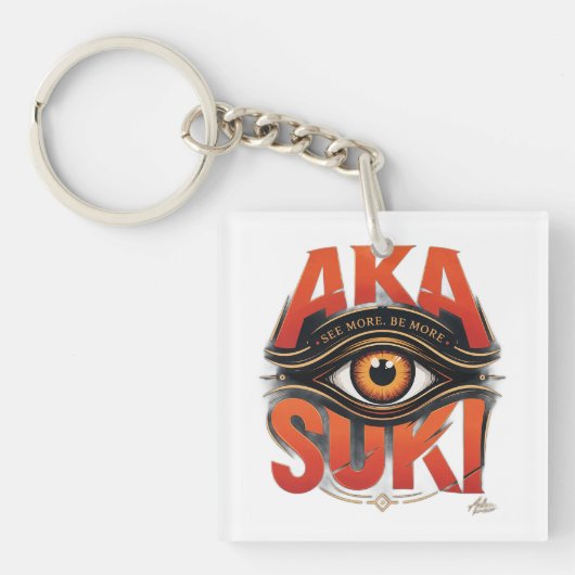 Porte-clés T-Shirt Akasuki Evil Eye (Devant)