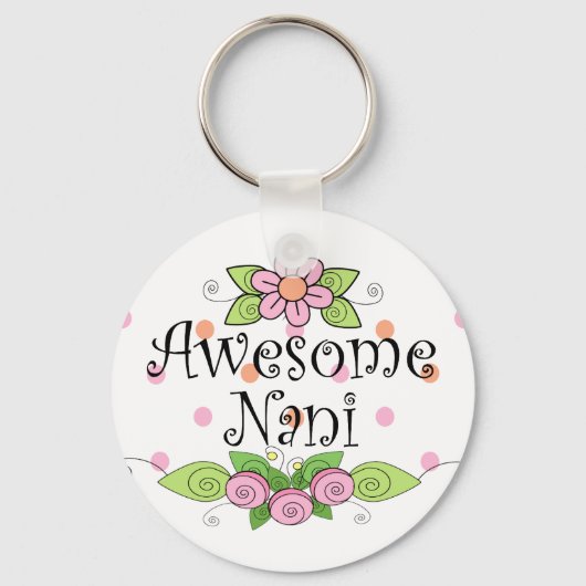 Porte-clés T-shirt Awesome Nani (Recto)