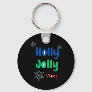 Porte-clés T Shirt Bébé Bold Holly Jolly