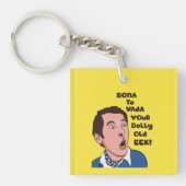 Porte-clés T-shirt Bona to vada (Devant)