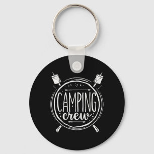 Porte-clés T-Shirt de groupe de camping assorti pour famille