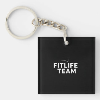 Porte-clés T-shirt de motivation FITLIFETEAM