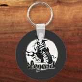 Porte-clés T-Shirt de moto Legend (Recto)