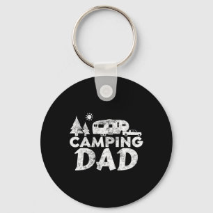 Porte-clés T-shirt de papa de camping roulotte de 5ème roue C