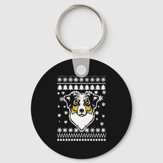 Porte-clés T-shirt de Shepherd Christmas (Recto)