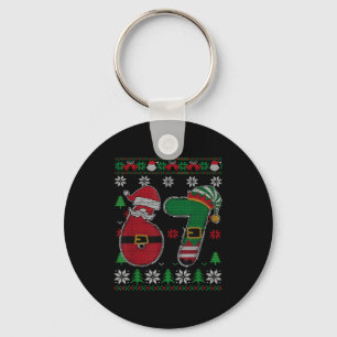Porte-clés T-shirt drôle 67 Meme 6 7 pour Noël pour garçons