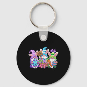 Porte-clés T-shirt drôle de Pâques pour enfants Gnomes joyeus