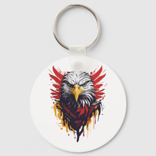 Porte-clés T-shirt Eagle Regardez le ciel