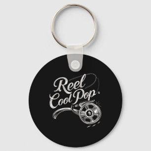 Porte-clés T-shirt graphique drôle de pêche de grand-papa de