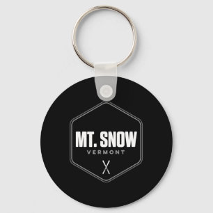 Porte-clés T Shirt Graphique Mont Snow Vermont