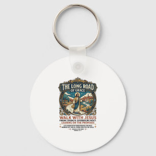 Porte-clés T-Shirt Jésus camionneur Long trajet Inspirant Fai