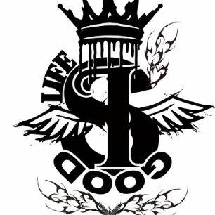 Porte-clés T-shirt "La vie est bonne"