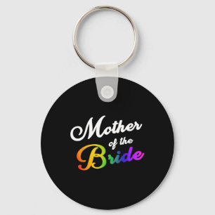 Porte-clés T-shirt mère de la mariée gay lesbienne LGBT maria