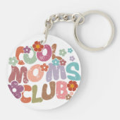Porte-clés T-shirt Moms Club cool (Dos)
