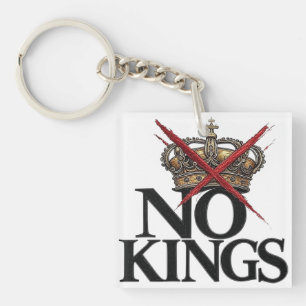 Porte-clés T-shirt NO KINGS