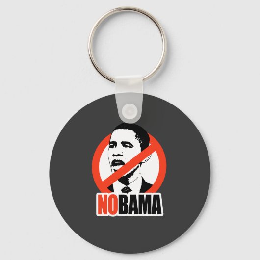PORTE-CLÉS T-SHIRT NOBAMA / ANTI-OBAMA (Recto)