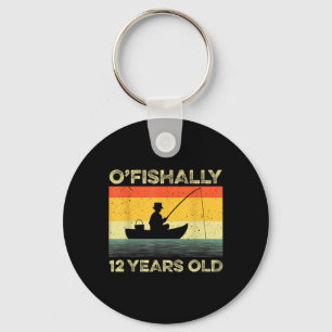 Porte-clés T-shirt « Officiellement 12 ans » 12e anniversaire