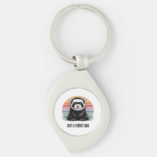 Porte-clés T-shirt papa furet