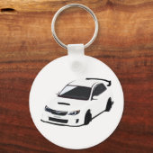 Porte-clés T-shirt Passion Rallye pour Fans de Sportives (Recto)