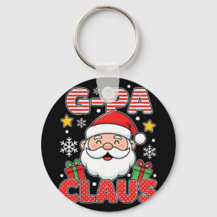Porte-clés T-shirt Père Noël Groupe de cadeaux assortis Famil