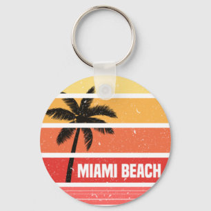 Porte-clés T-shirt plage de Miami