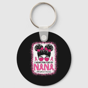Porte-clés T-shirt que je porte en rose pour ma grand-mère se